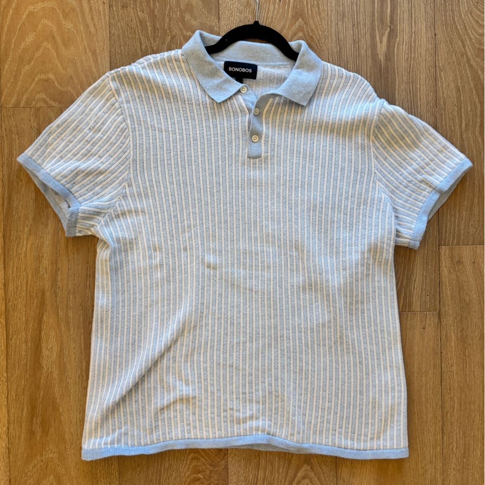 Bonobos Light Blue Men's Polo Shirt